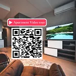 Modern Central Riga Apartment With Balcony, Gym Access, Dedicated Parking, Kitchen & Ac Riga