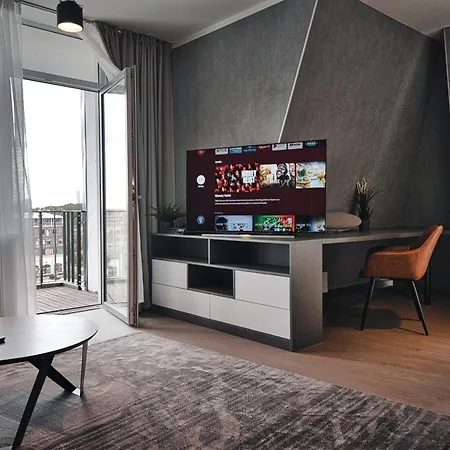 Apartament Park Alley Apartments With Private Parking Ryga