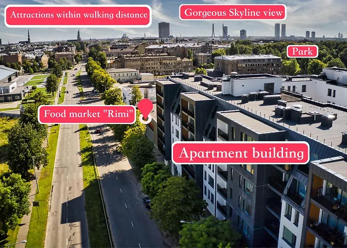 Dzīvoklis Urban Oasis: Fitness-focused With Views